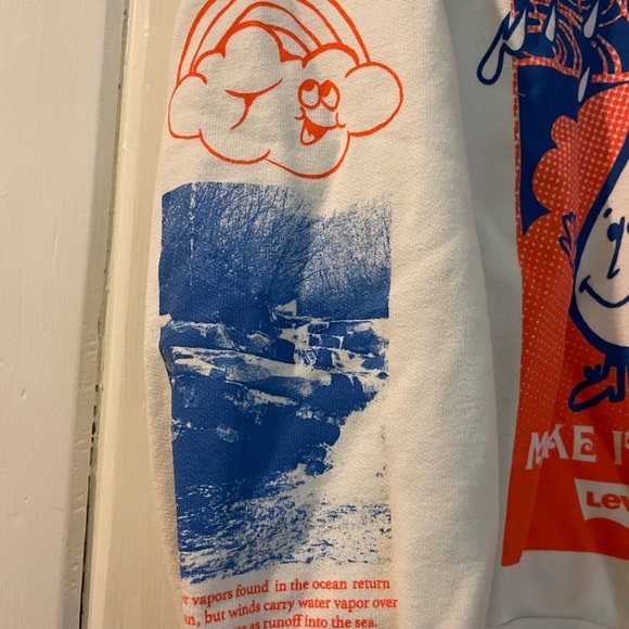Levi’s sweatshirt oversized X-small EUC - Picture 2 of 8